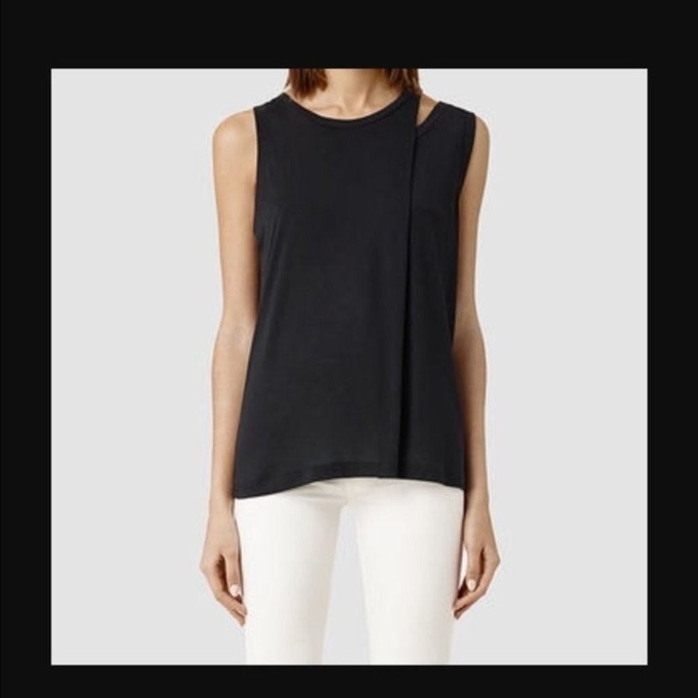 ALL SAINTS TANK TOP SIZE XSMALL